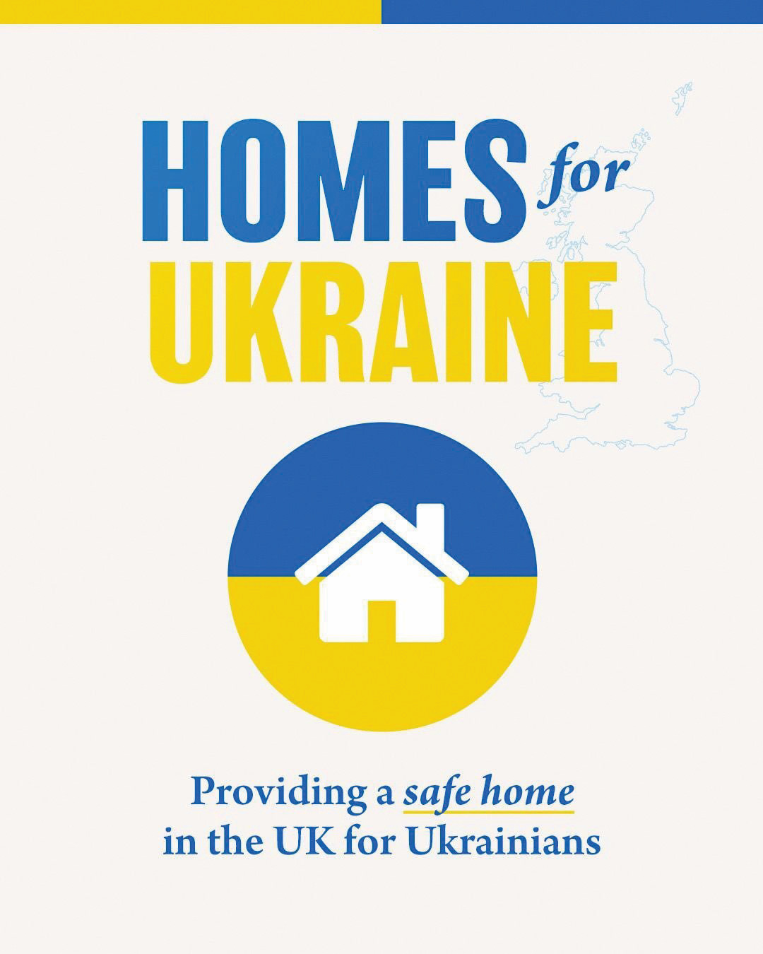 “Homes for Ukraine” (Ukraynalılar için evler) programı.