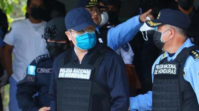  Hernandez, Yüksek Mahkemenin kararı üzerine başkent Tegucigalpa'daki evinde 16 Şubat'ta polislere teslim olmuştu.
