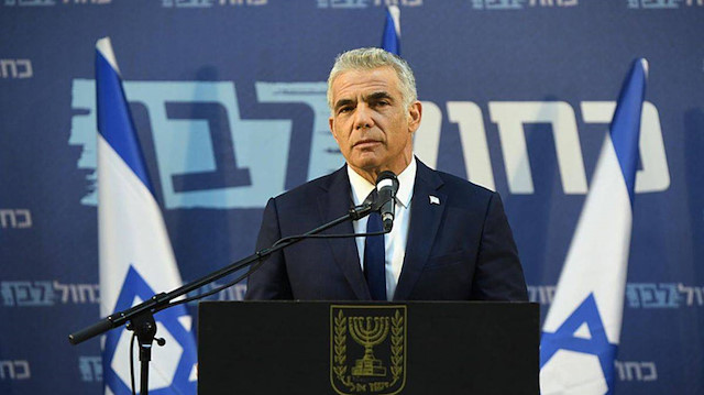 İsrail Dışişleri Bakanı Yair Lapid.