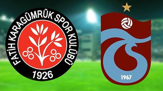 Trabzonspor Fatih Karagümrük Maçı