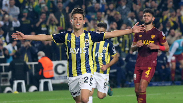 Arda Güler'in gol sevinci