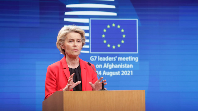 Avrupa Birliği (AB) Komisyonu Başkanı Ursula von der Leyen