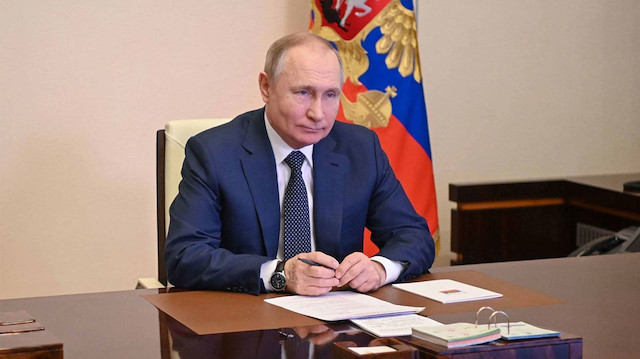 Rusya Devlet Başkanı Vladimir Putin.
