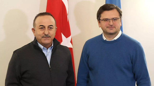 Dışişleri Bakanı Çavuşoğlu ile Ukraynalı mevkidaşı Kuleba