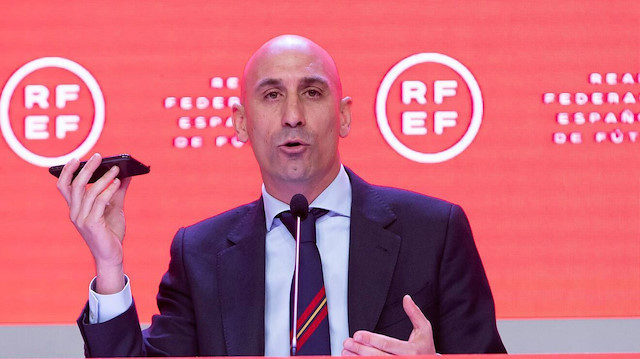 İspanya Futbol Federasyonu Başkanı Luis Rubiales