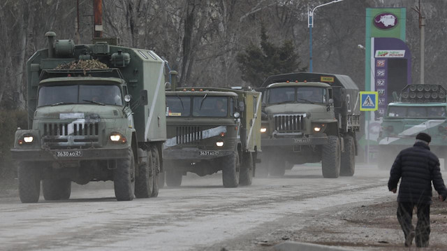 Rus birlikleri Kramatorsk kentine ilerliyor.