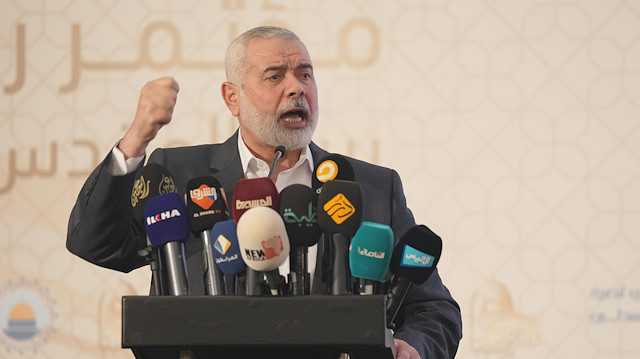 Hamas lideri işgalci İsrail'e seslendi: Baskınların Mescid-i Aksa'nın İslami karakterini değiştireceğine inanıyorsanız yanılıyorsunuz