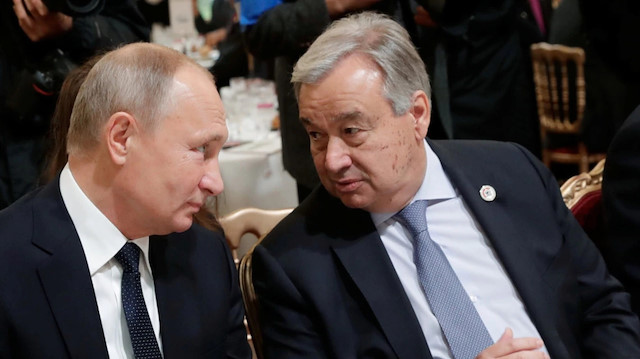 BM Genel Sekreteri Guterres 26 Nisan'da Moskova'da Putin ile görüşecek.