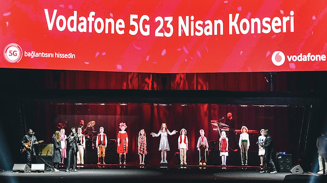 Vodafone Park’ta Türkiye’nin ilk 5G stadyum konseri gerçekleşti. 
