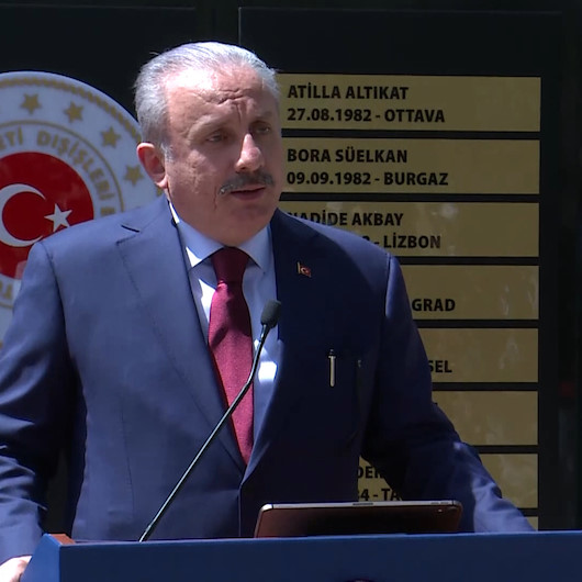 TBMM Başkanı Şentoptan HDPli Paylanın 1915 provokasyonuna tepki: Böyle bir kanun teklifini vermek Türkiye dışından bir destekle olur