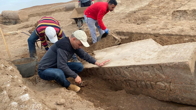 Mısır’da Roma İmparatorluğuna ait tapınak kalıntıları bulundu.