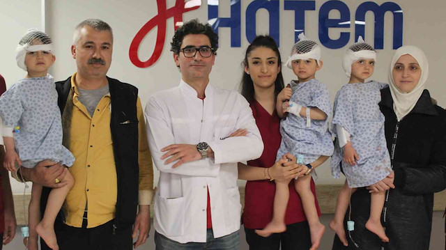 Suriyeli tek yumurta üçüzleri ilk defa Türkiye’de duymaya başladı