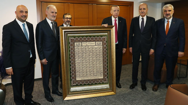 Cumhurbaşkanı Erdoğan, İTO Başkanı Avdagiç’i kabul etti.