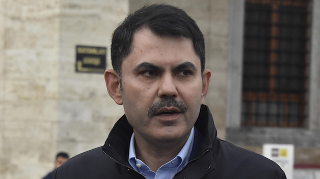 Çevre, Şehircilik ve İklim Değişikliği Bakanı Murat Kurum açıklama yaptı.