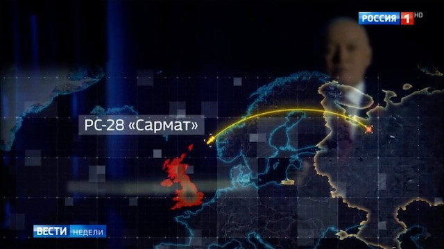 ​Rus devlet televizyonunda İngiltere'ye tehdit