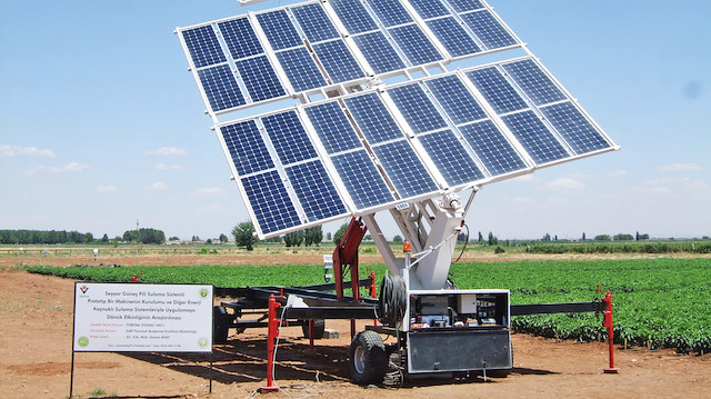 Dünyada ilk defa uzaktan takip ve kontrol edilebilen hibrit en büyük solar sürücülü 132 kilovatlık güçlü sistem, Şanlıurfa’nın GAPTAEM Gündaş İstasyonu’nda kuruldu.