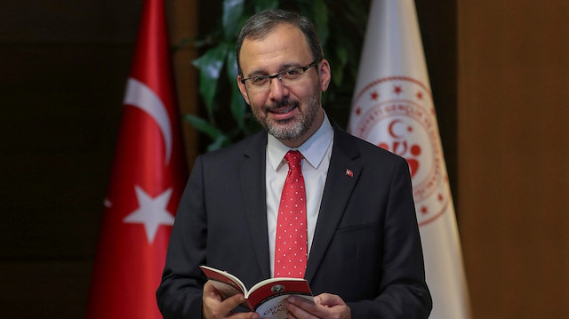 ​Gençlik ve Spor Bakanı Mehmet Muharrem Kasapoğlu