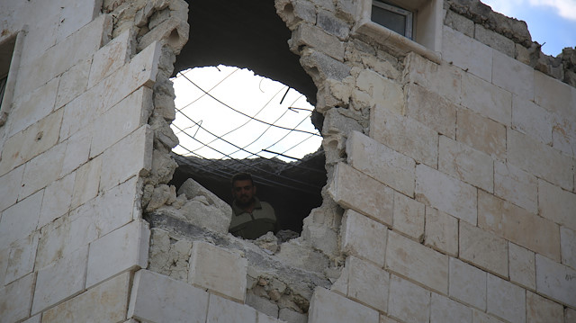 Saldırıda sivillerin yoğun olarak yaşadığı bölge hedef alındı.