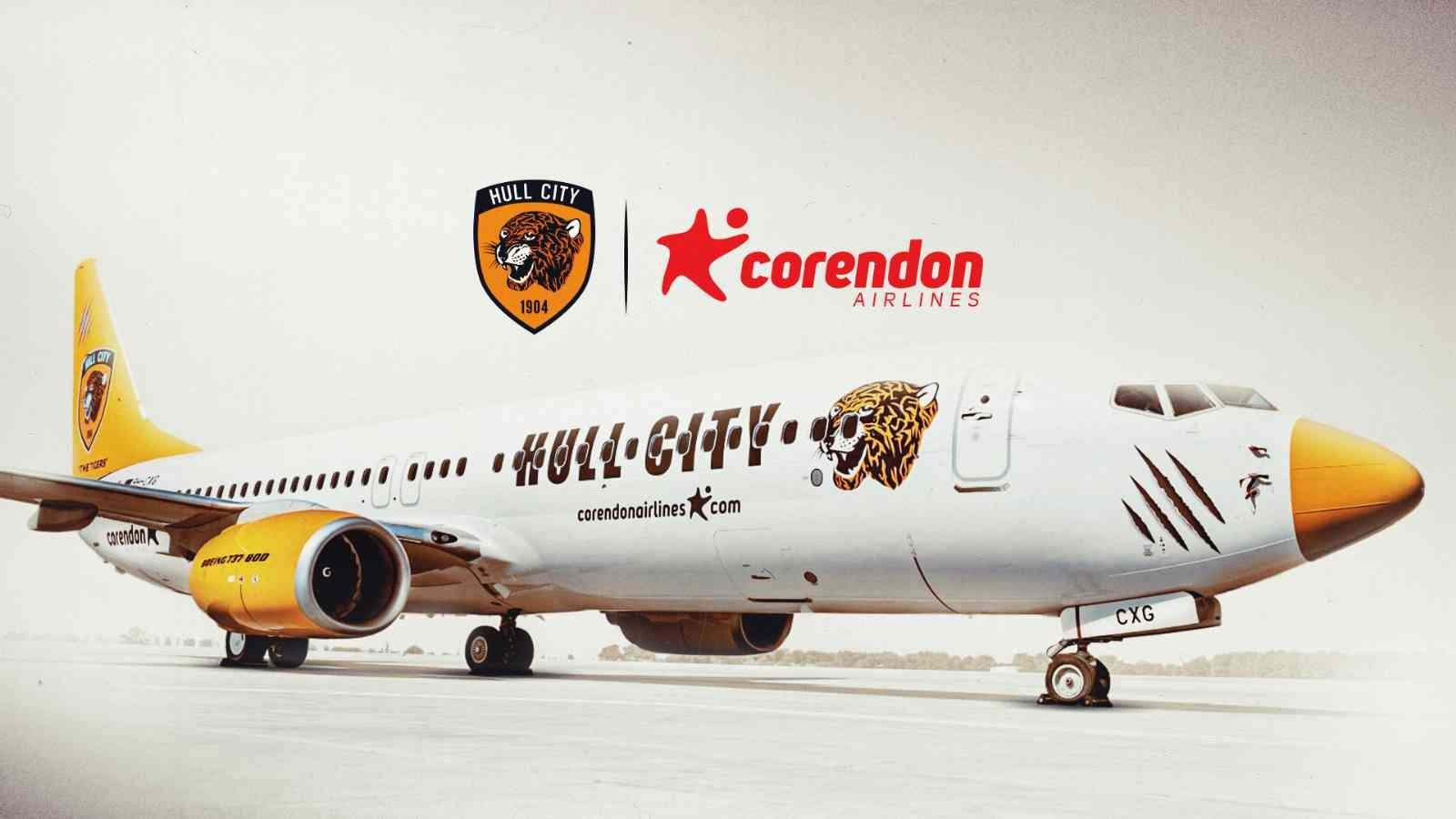 Hull City’e, Corendon Airlines sponsor oldu