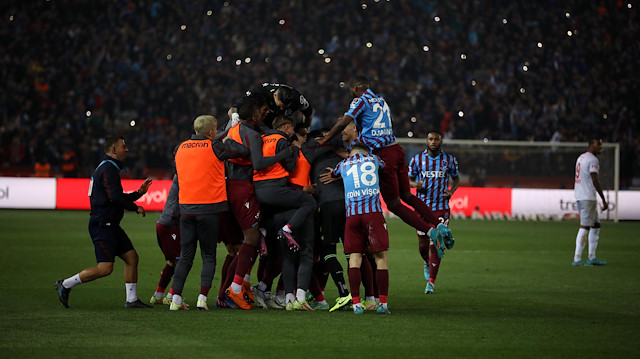 Trabzonspor sezonu şampiyon tamamladı