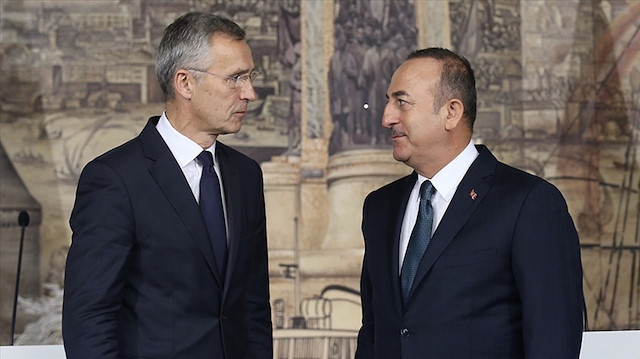 Bakan Çavuşoğlu NATO Genel Sekreteri ile görüştü