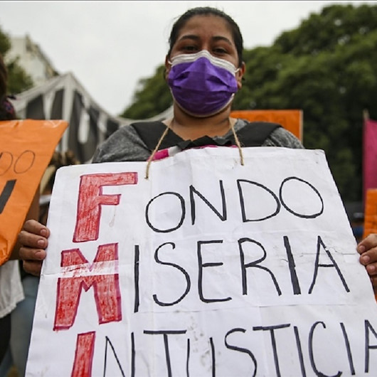 الأرجنتين.. تظاهرة مطالبة بزيادة المساعدات الاجتماعية والتوظيف