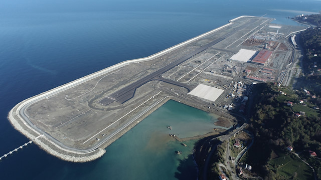 Mimar Sinan tekniği uygulanan denize dolgu havalimanı açılıyor