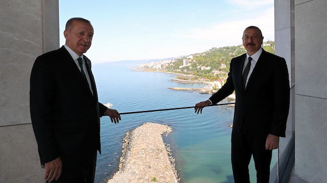Cumhurbaşkanı Erdoğan - İlham Aliyev