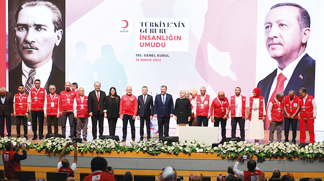 Türk Kızılayı 103. Genel Kurulu, Ankara'da yapıldı.