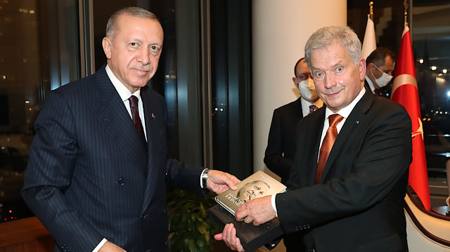 Cumhurbaşkanı Erdoğan - Niinisto 
