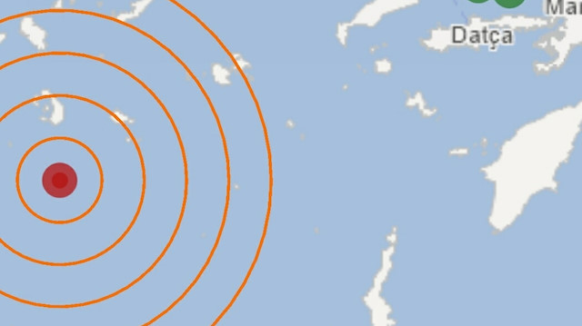 AFAD, depremin büyüklüğünü 4 olarak açıkladı. 