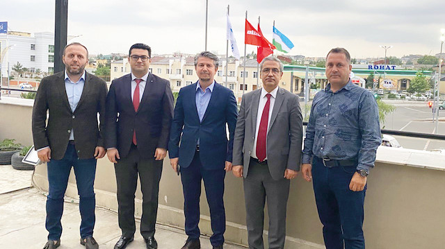 Taşkent Büyükelçisi Dr. Olgan Bekar, Albayrak iştiraki olan Uch Nokta ofisini ziyaret etti.