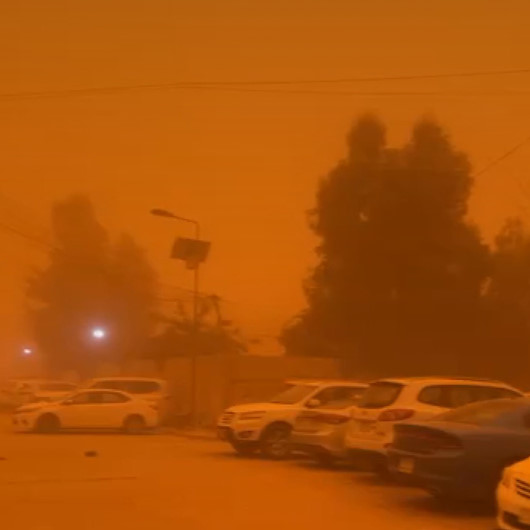 Irak’ta yoğun kum fırtınası nedeniyle eğitime bir gün ara verildi