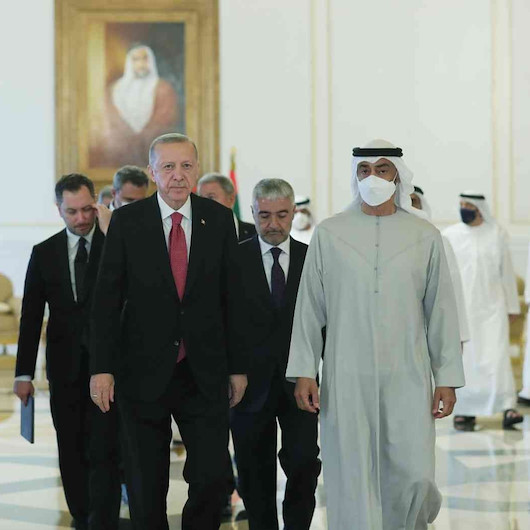 Cumhurbaşkanı Erdoğan BAEde