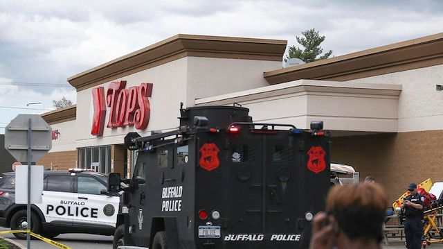 ABD'nin Buffalo kentindeki süpermarkete silahlı saldırı düzenlendi