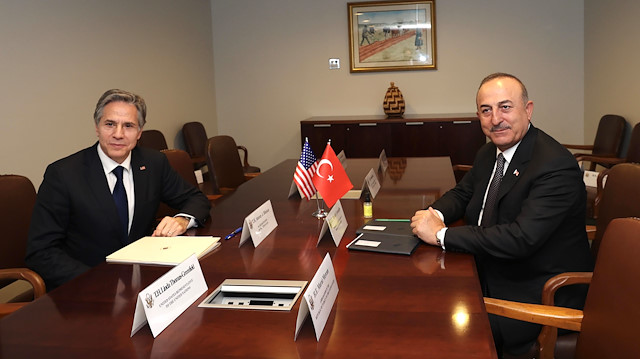 Dışişleri Bakanı Mevlüt Çavuşoğlu, Birleşmiş Milletler Genel Merkezinde ABD Dışişleri Bakanı Antony Blinken ile görüştü. 