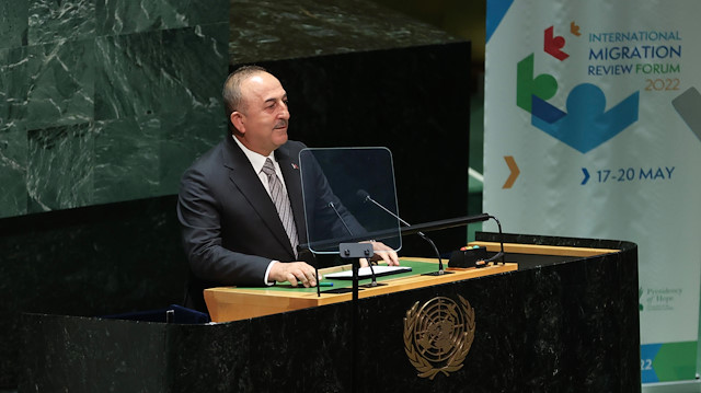 Bakan Çavuşoğlu BM kürsüsünden Yunanistan'a tepki gösterdi: Çok sayıda kişinin hayatına mal oldular