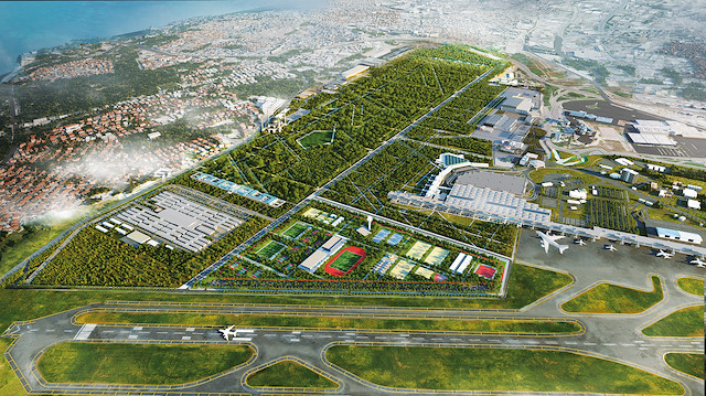 Atatürk Havalimanı’nın yeni havalimanı açıldıktan sonra millet bahçesi olacağı ilk günden açıklanmıştı. Ancak CHP’liler Atatürk Havalimanı için 2016’dan bu yana birçok hayali senaryo üretti.