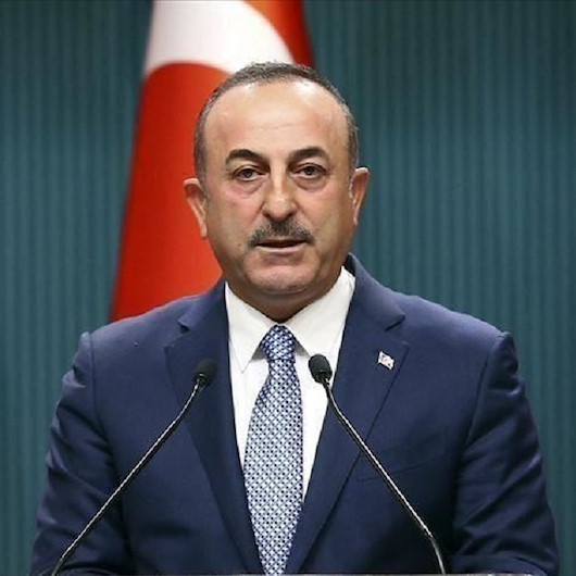 وزير الخارجية التركي يختتم زيارته لرام الله