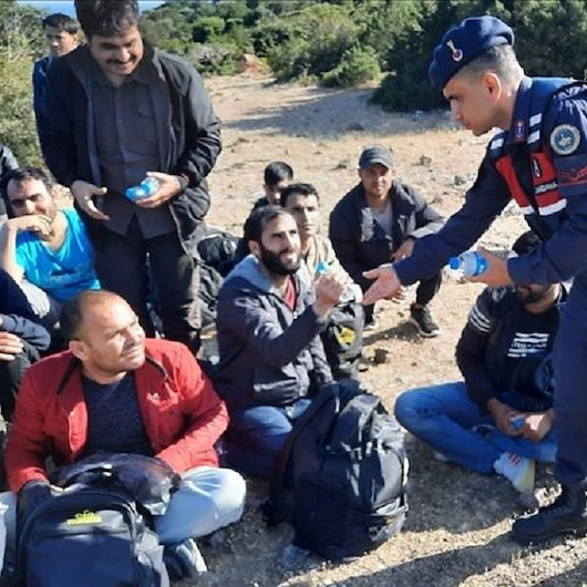 ضبط 297 مهاجرا غربي تركيا