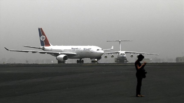 اليمن.. مطار صنعاء يستقبل ثالث رحلة تجارية من الأردن