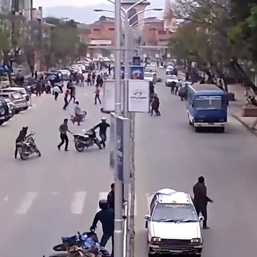Perudaki 7,2lik depremin şiddeti böyle görüntülendi