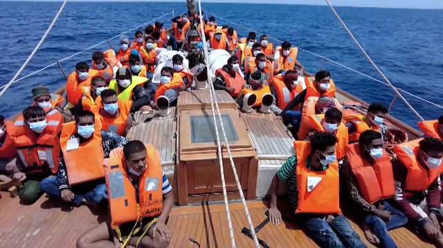 Malta açıklarında 110 göçmen kurtarıldı
