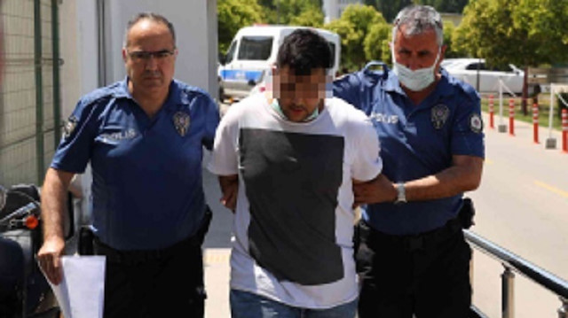 Mahmut Ç., polis ekiplerince gözaltına alındı. 