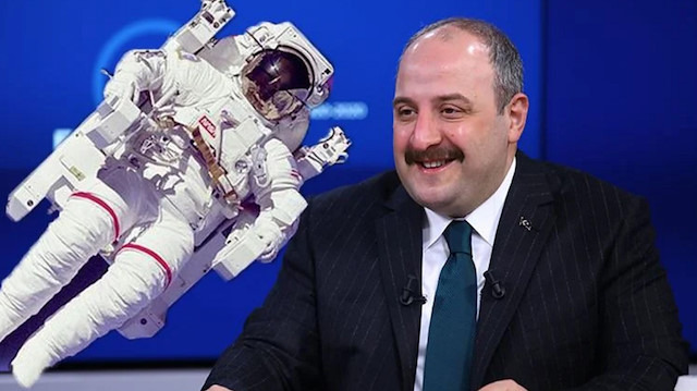 Sanayi ve Teknoloji Bakanı Mustafa Varank 'Uzaya siz gitmek ister miydiniz?' sorusuna cevap verdi: Klostrofobim var