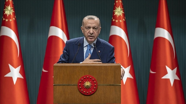 أردوغان: ندعم مسار السلام الدائم بين أذربيجان وأرمينيا 