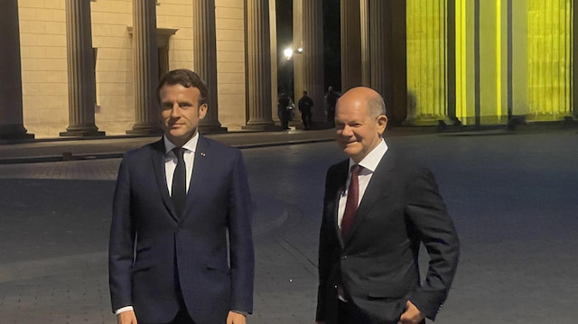 Scholz ve Macron