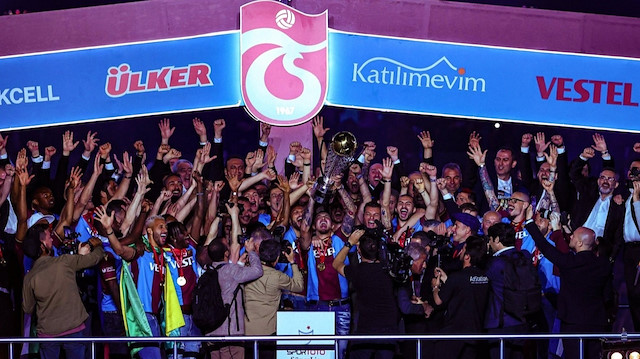 Trabzonspor sezonu şampiyon olarak tamamladı.