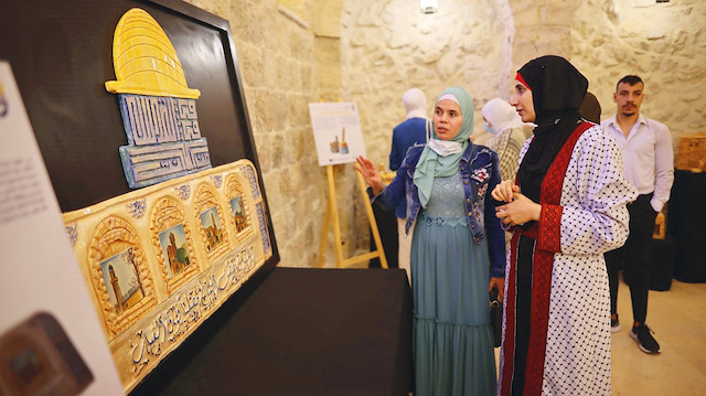 Yunus Emre Merkezi’nin Başkanı Reha Ermumcu, "Filistinli bir ressam sergi açmak istediğinde burayı rahatlıkla kullanabiliyor" dedi.