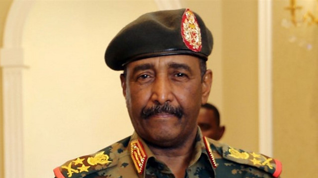 ​Sudan Egemenlik Konseyi Başkanı Abdel Fattah al-Burhan